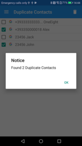 تطبيق Duplicate Contacts (3)