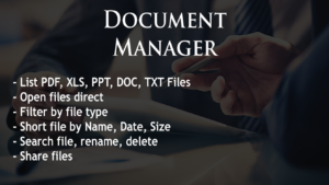 تطبيق Document Manager (1)