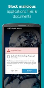 تطبيق ESET Mobile Security & Antivirus (1)