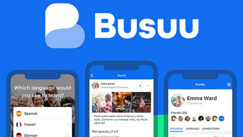 تطبيق busuu 